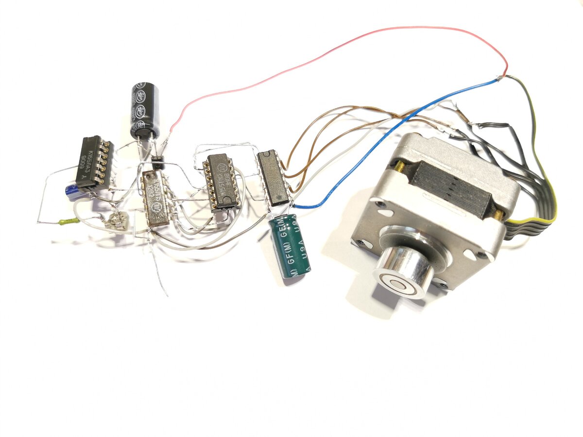 Подключение шагового двигателя к Arduino через драйвер L298