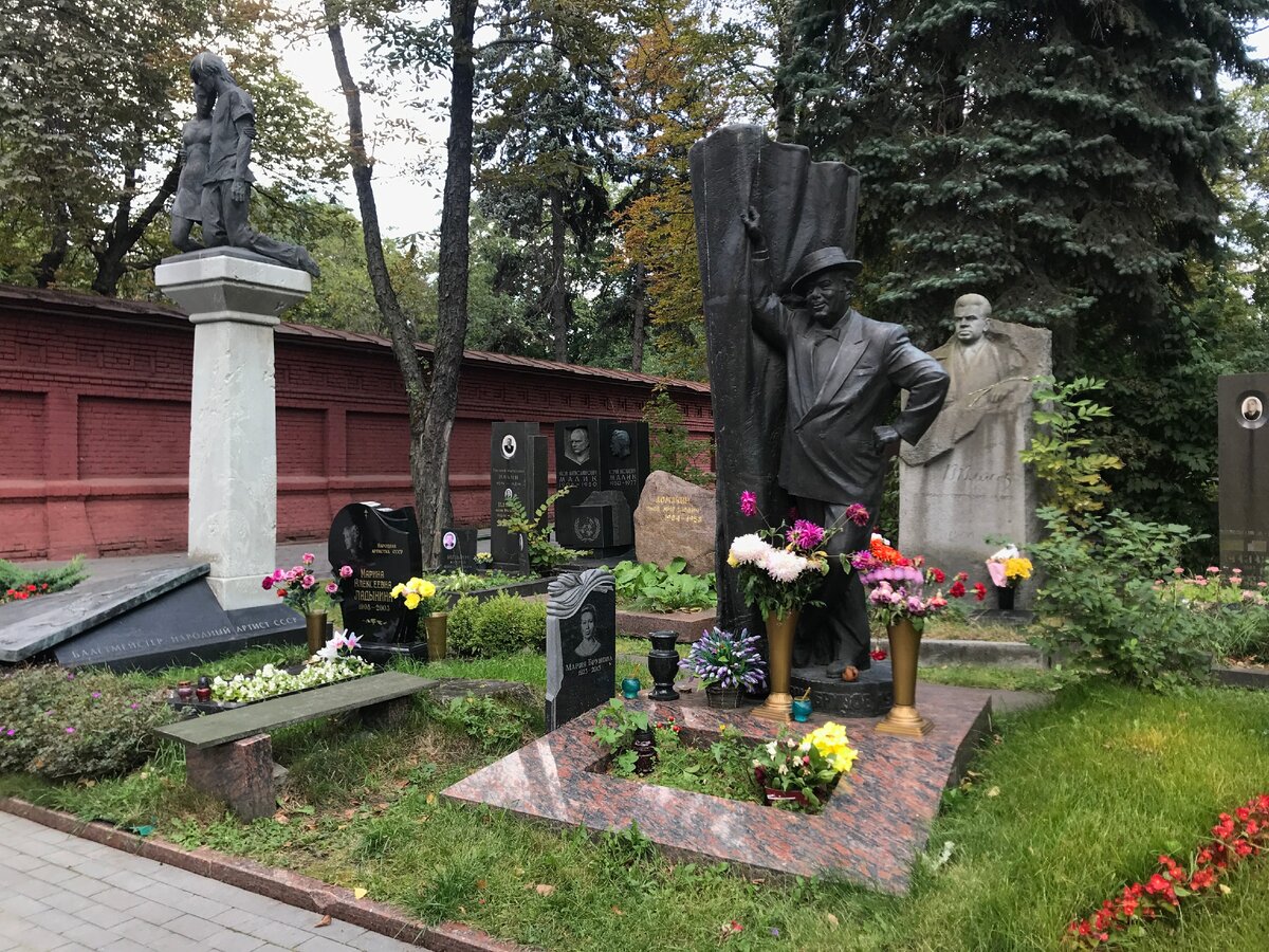 Могила ширвиндта на новодевичьем кладбище фото. Памятник Тихонову на Новодевичьем кладбище. Могила Ильюшина Новодевичье кладбище. Вася Тюрин Новодевичье кладбище.