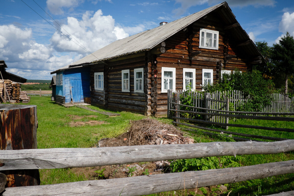 Карельская деревня Кинерма