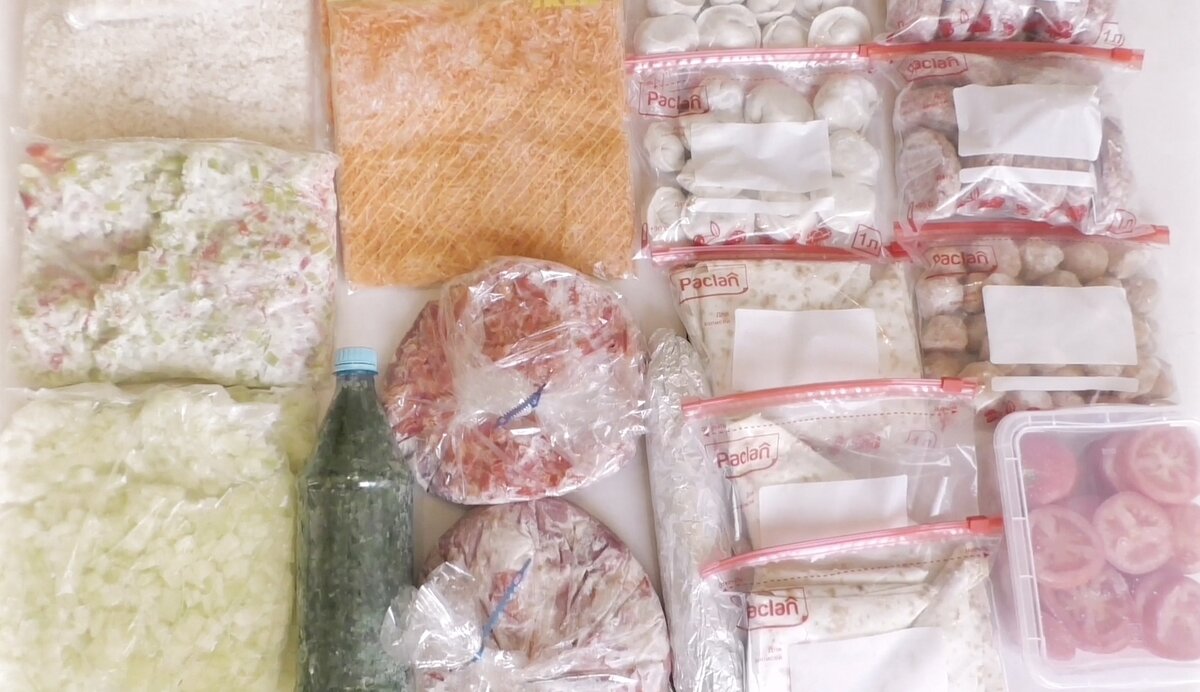 Заготовки в морозилку 