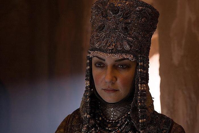 Кадр из фильма "Царь". В роли Марии Темрюковны Рамиля Искандер. 