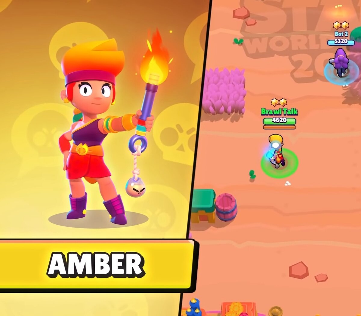   Amber   Brawl Stars  GoldClanru