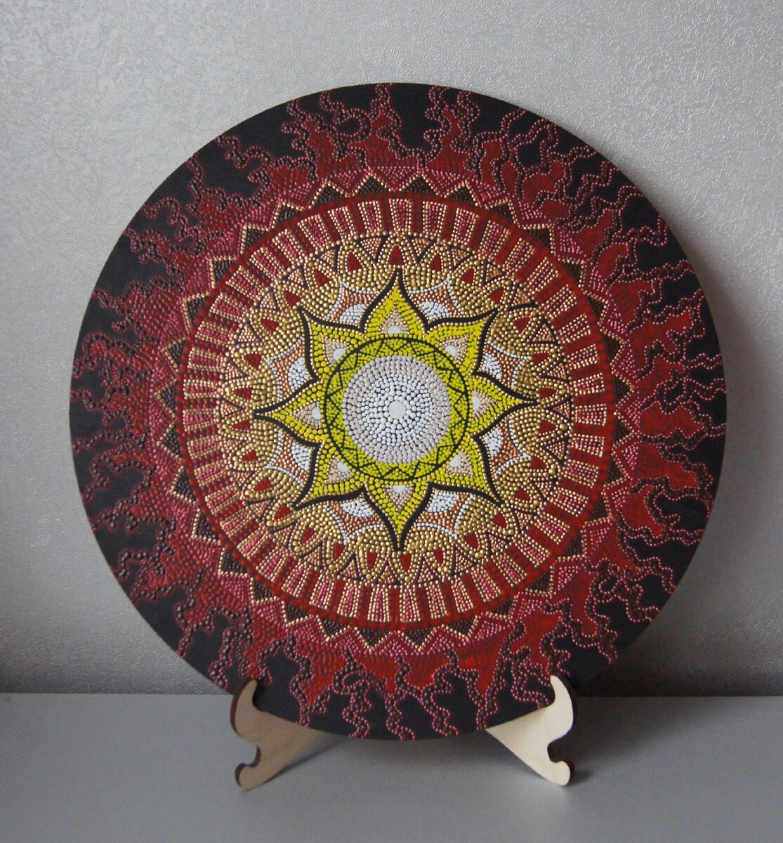 Центральная часть панно "Африканские мотивы"