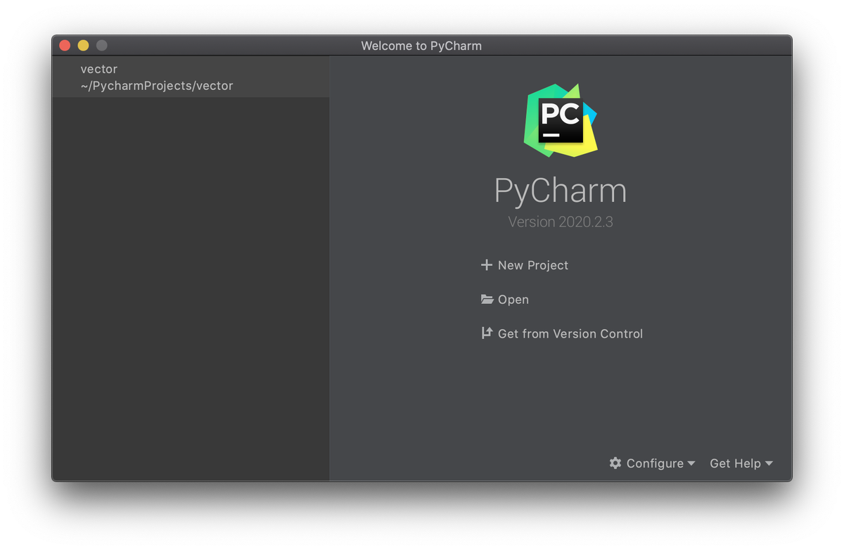 Создание проекта