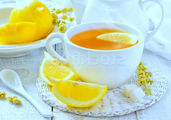 Чай с лимоном