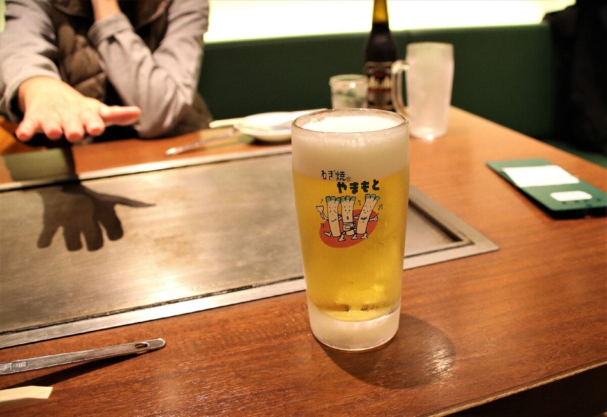  Стол с "теппан" в  ресторане "Ямамото"