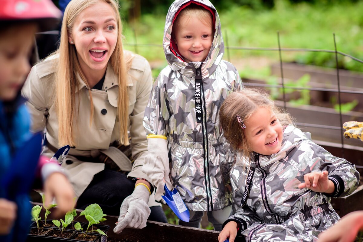 Фото из нашего Монтессори-центра «Отрада»