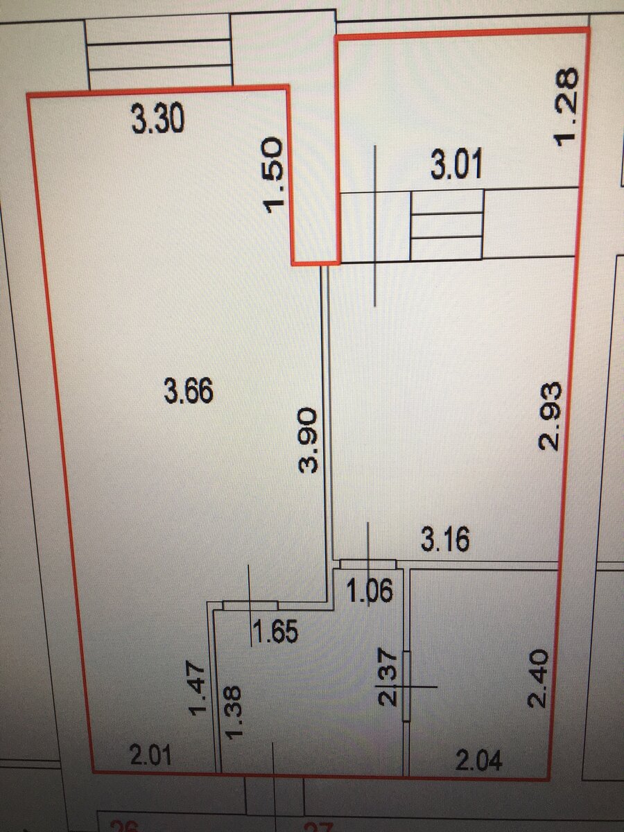 Вот такая планировка квартиры была изначально