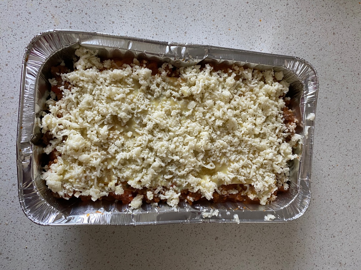 Лазанья после сборки