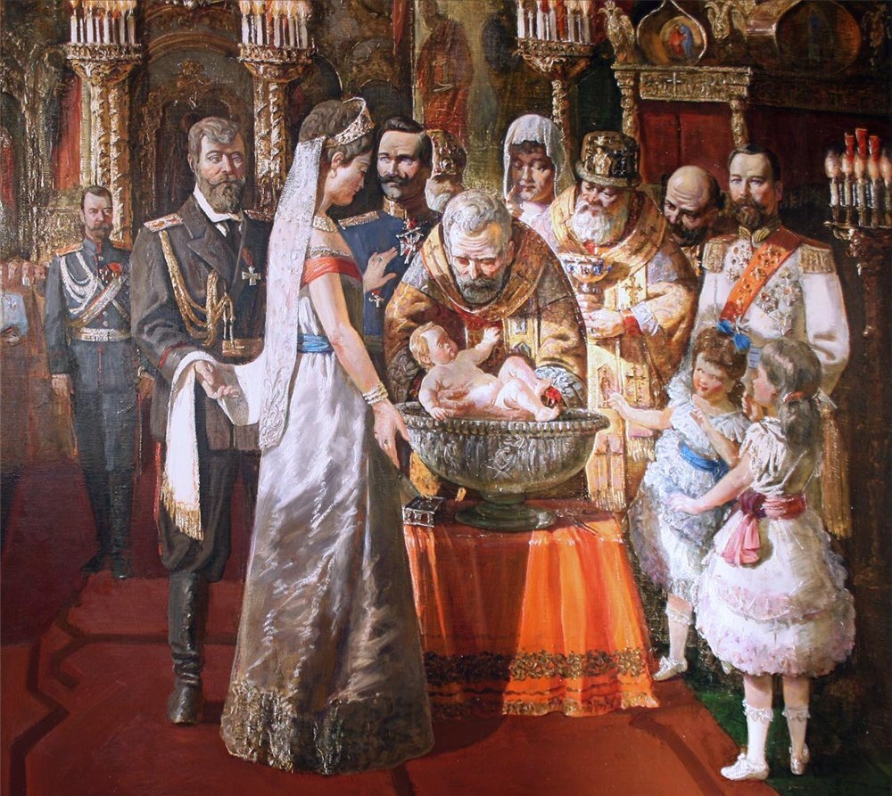 Семья в храме