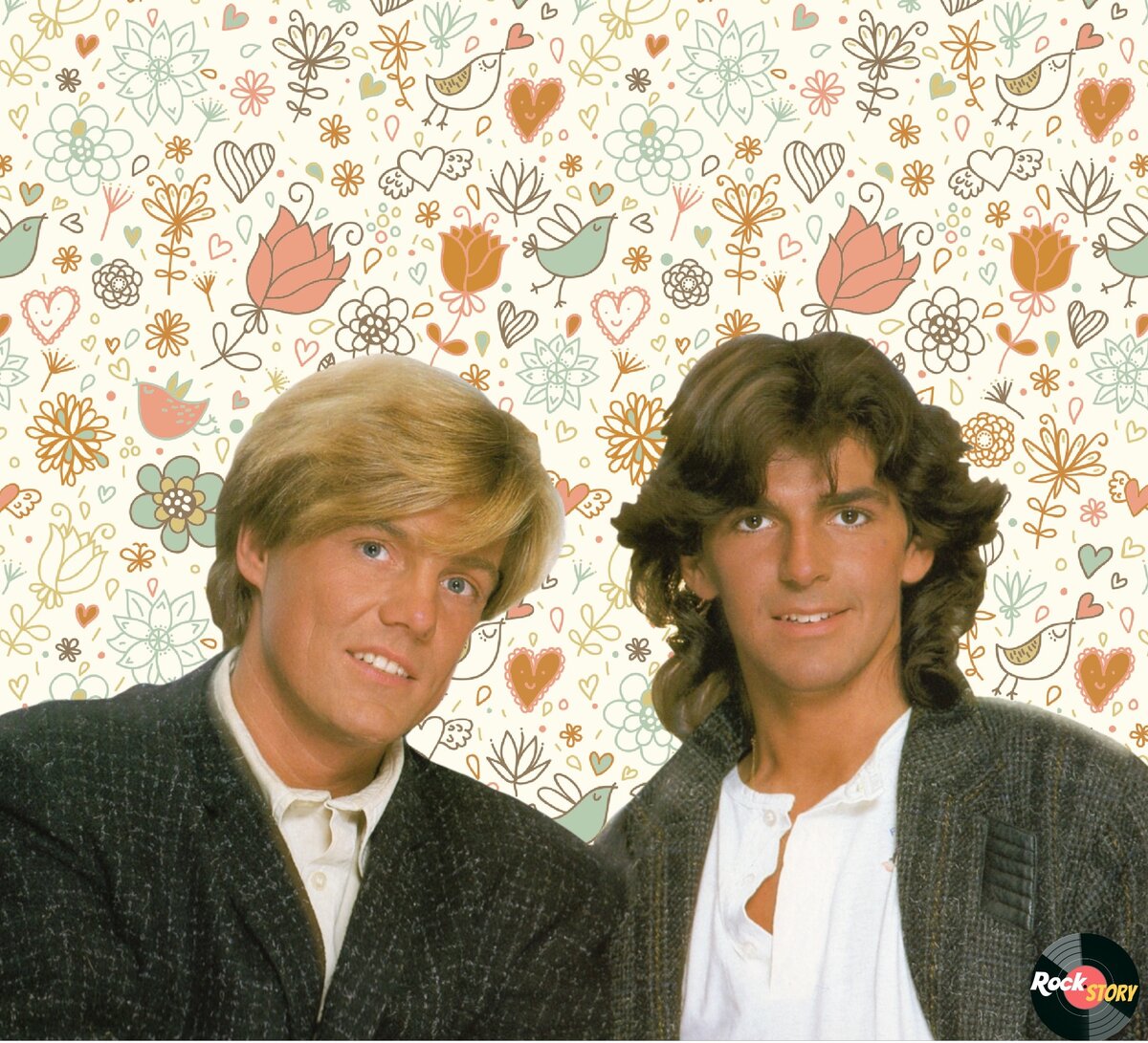 На фотографии: участники дуэта Modern Talking 