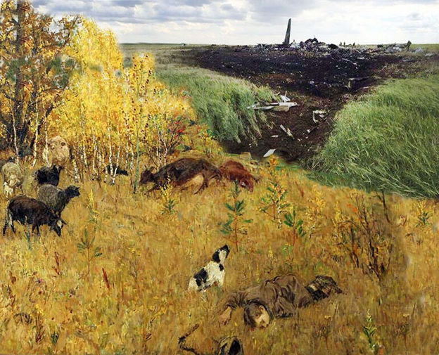 Пластов. Фашист пролетел. 1942