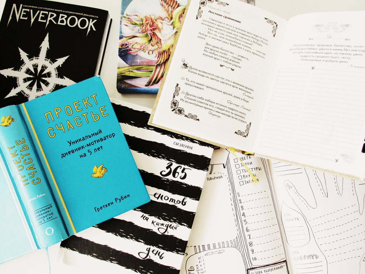 Такие ежедневники мне обычно дарят. Красивые, интересные, но бесполезные.