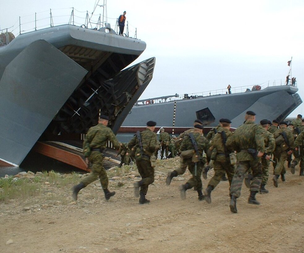 Действия морского десанта