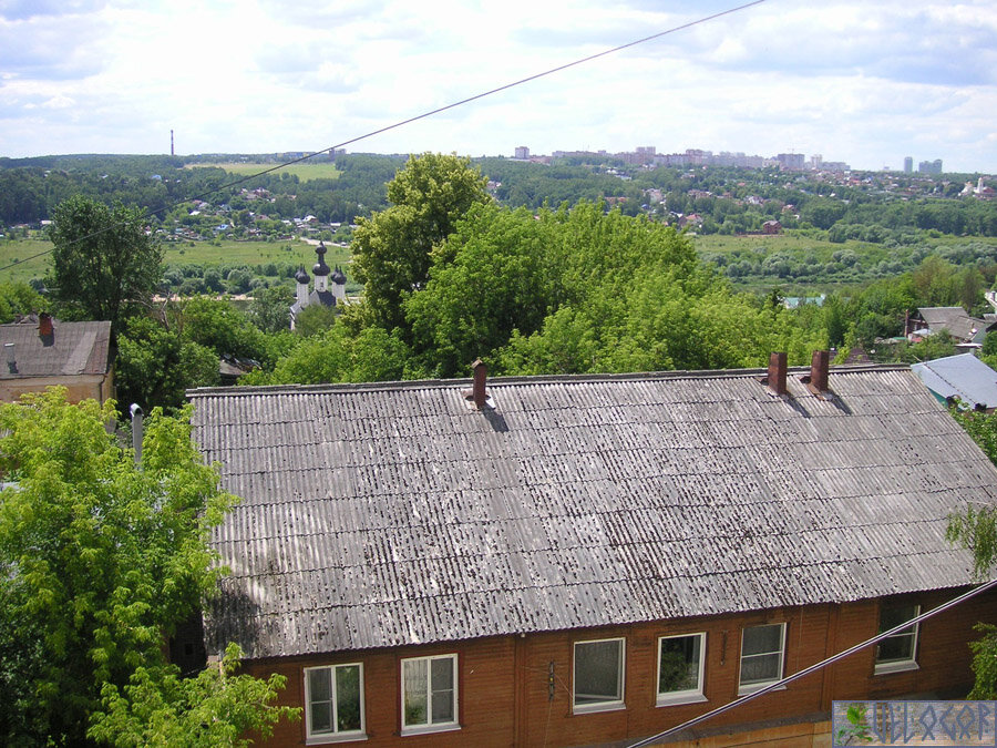 Калугу, вид в сторону Оки