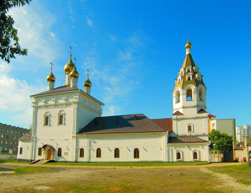 Николаевский белгородская. Успенско Николаевская Церковь Белгород. Успенско Никольская Церковь Белгород.