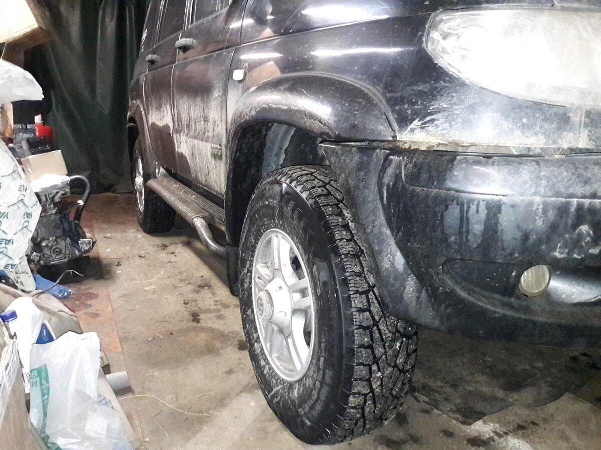 Ставим машину в гараж. 