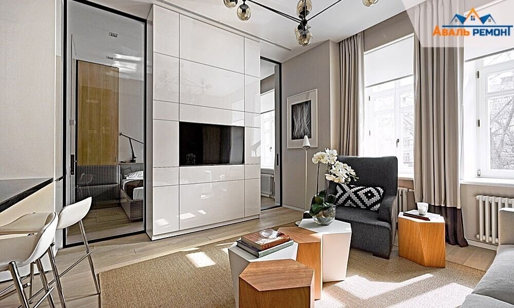 дизайн 1 комнатной квартиры