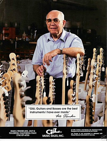 "Гитары и басы G&L - лучшие из созданных мной инструментов"