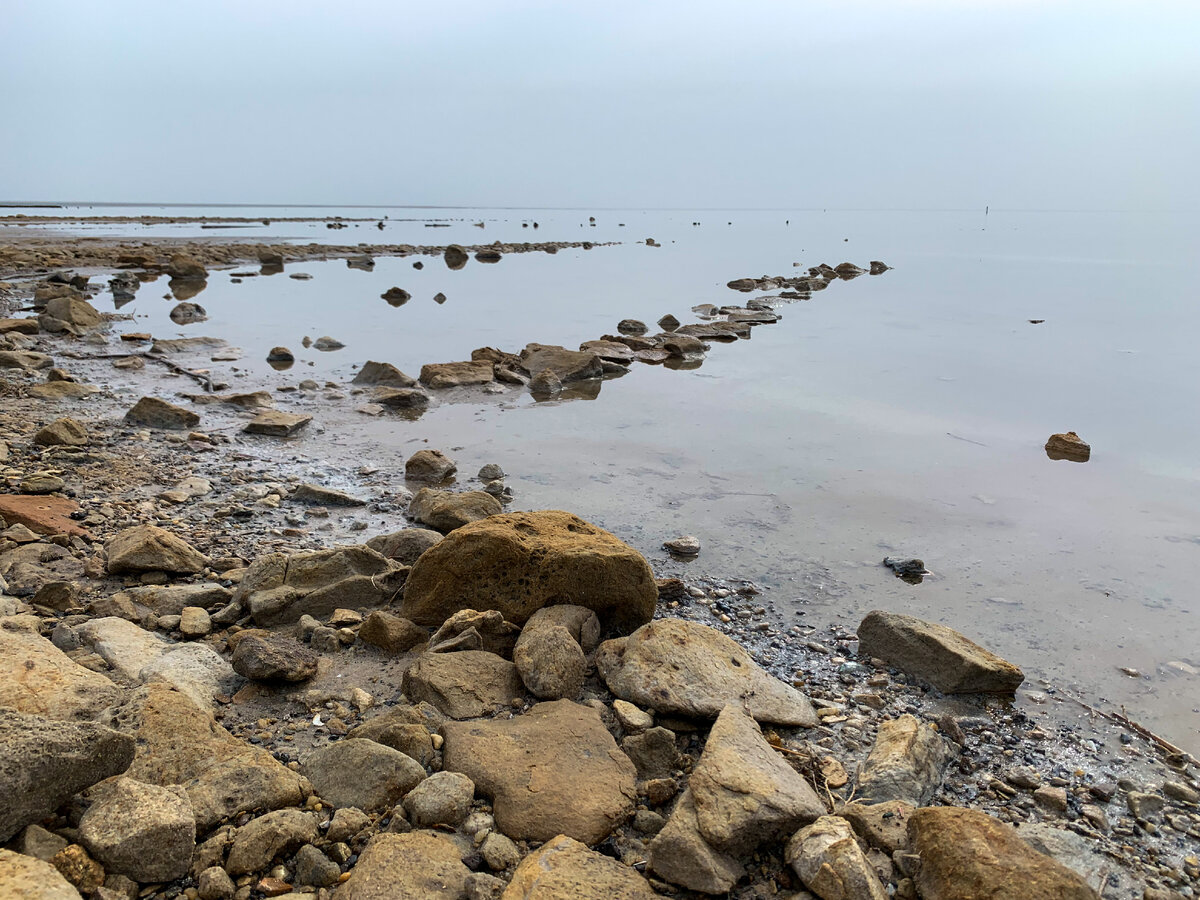 Озеро Эльтон также иногда называют "российским Мертвым морем". Фото автора