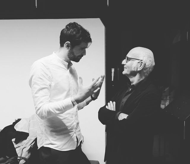 Флориан Кристль и Людовико Эйнауди. Источник: Instagram @florianchristl