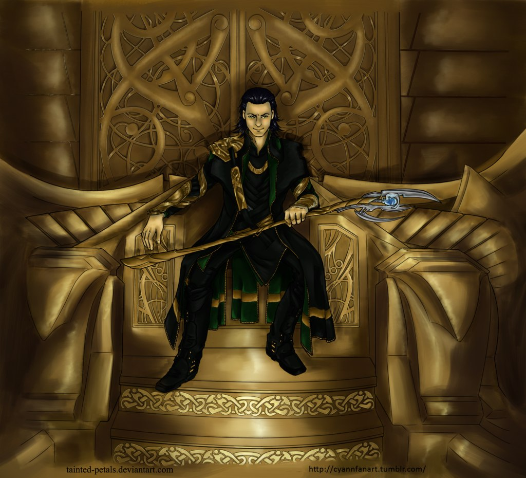 Читать книгу черный маг императора 5. Локи принц Асгарда. Локи Король арт. Трон Локи. Элронд трон.