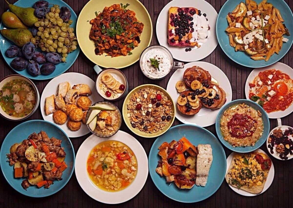 Национальные блюда разных стран