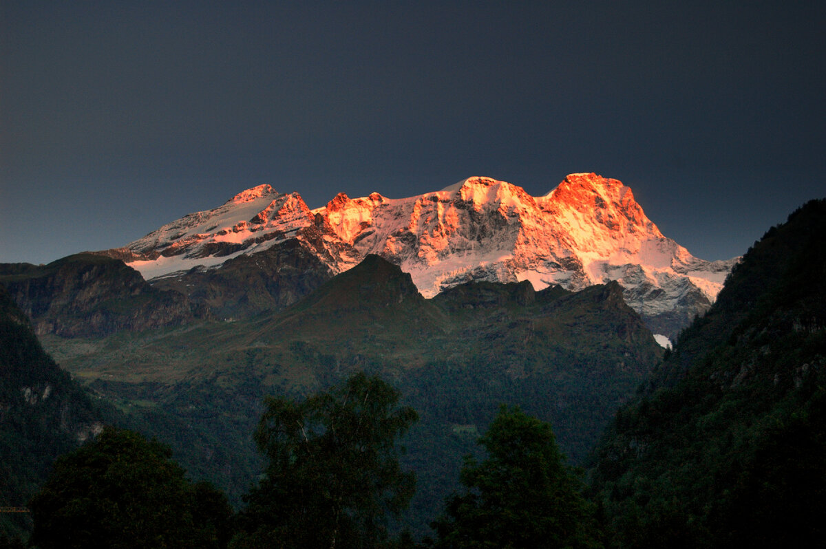 А это il Monte Rosa. Фото из открытого источника