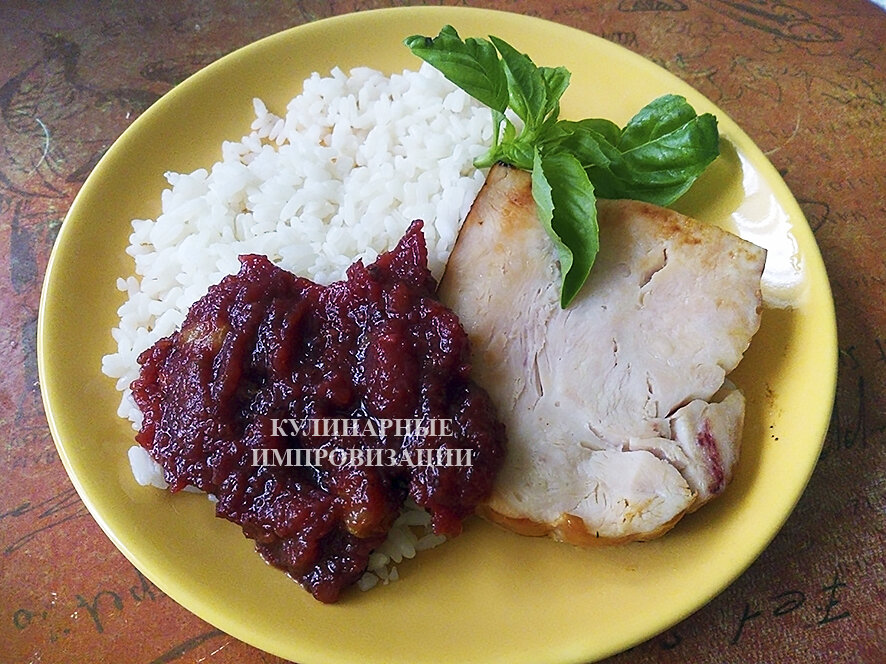 Свинина с соусом