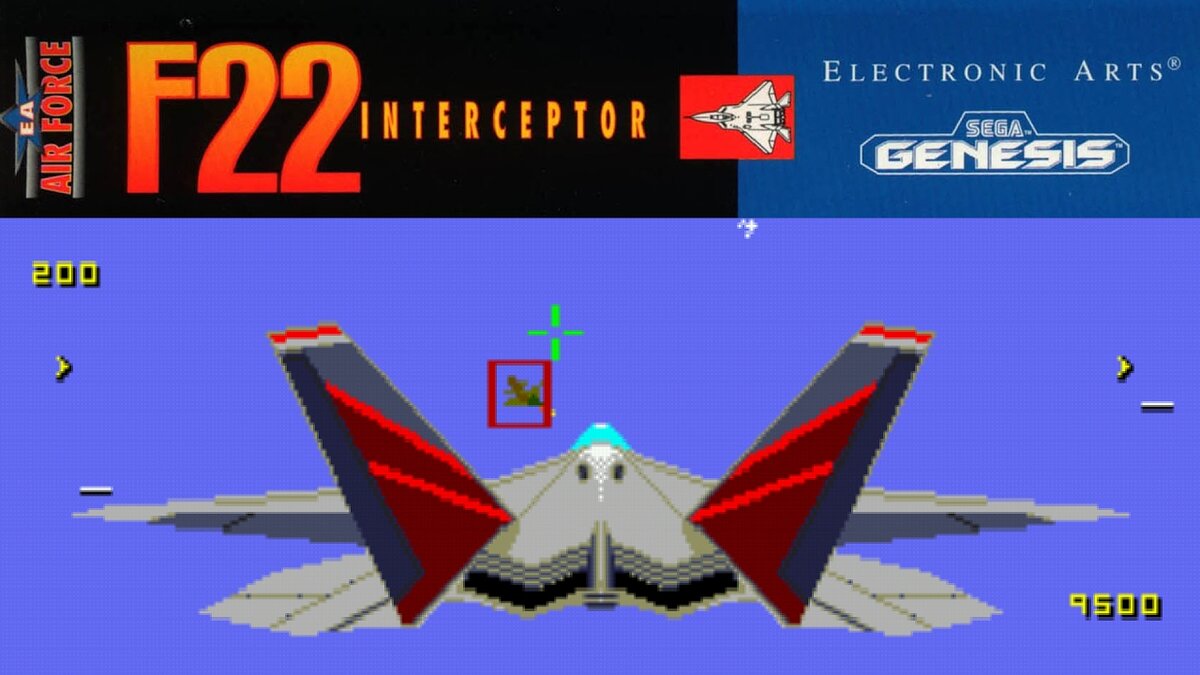 Ретро обзор: F-22 Interceptor, 1991 для «Сега Мега Драйв» | GN | Дзен