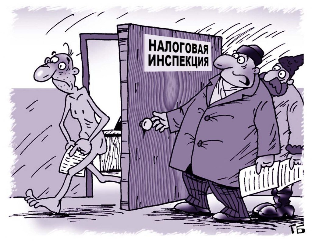 карикатура с сайта https://kroosp.ru/fns-vypustila-novogodnij-rolik-v-svoem-stile/