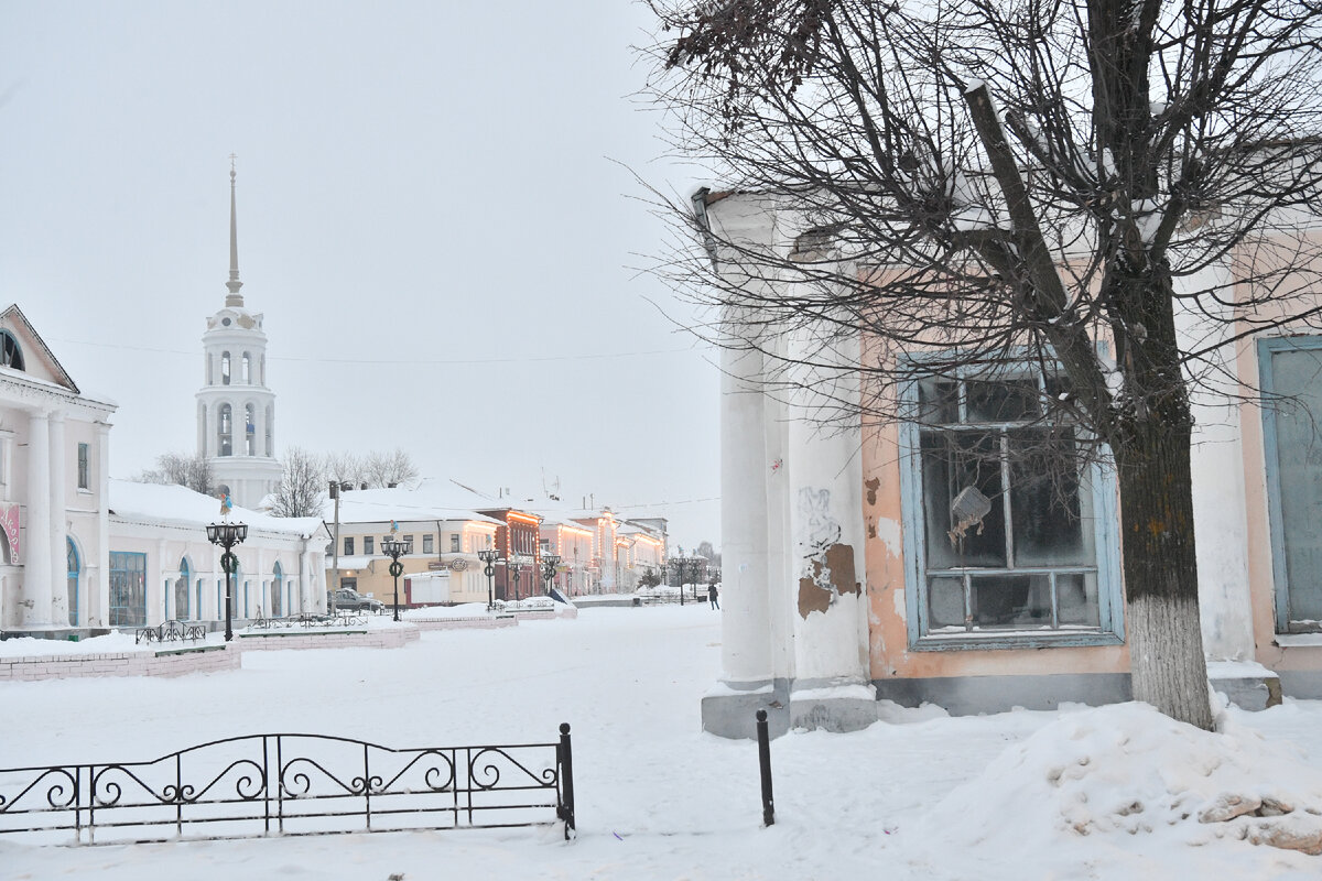 Разве не прекрасный образ снежного российского города в XIX века?