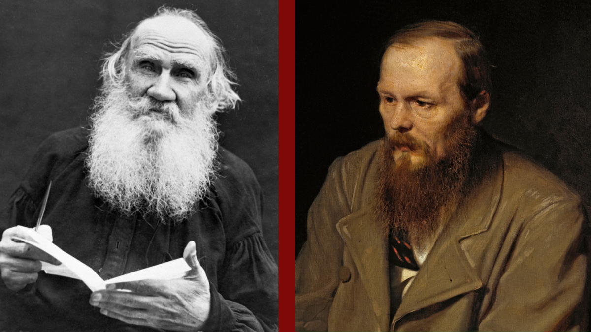 Л.Н. Толстой против Ф.М. Достоевского: ежегодная битва титанов русской классики