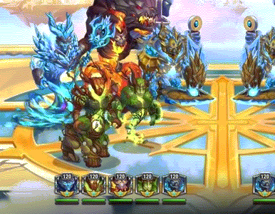 Авалон и Сигурд с базовых атак получают по 20% энергии каждый.