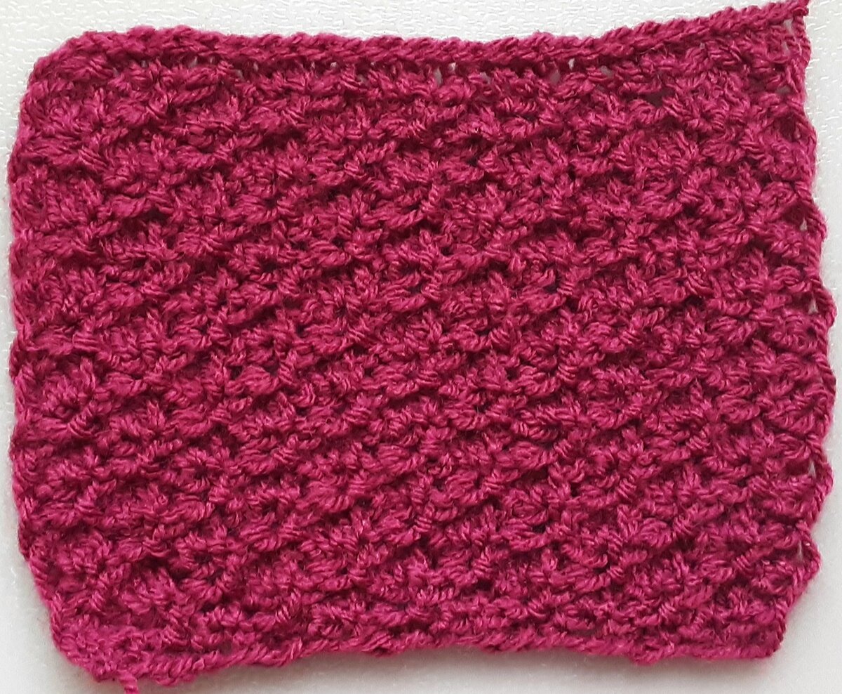 Изнаночная сторона узора.