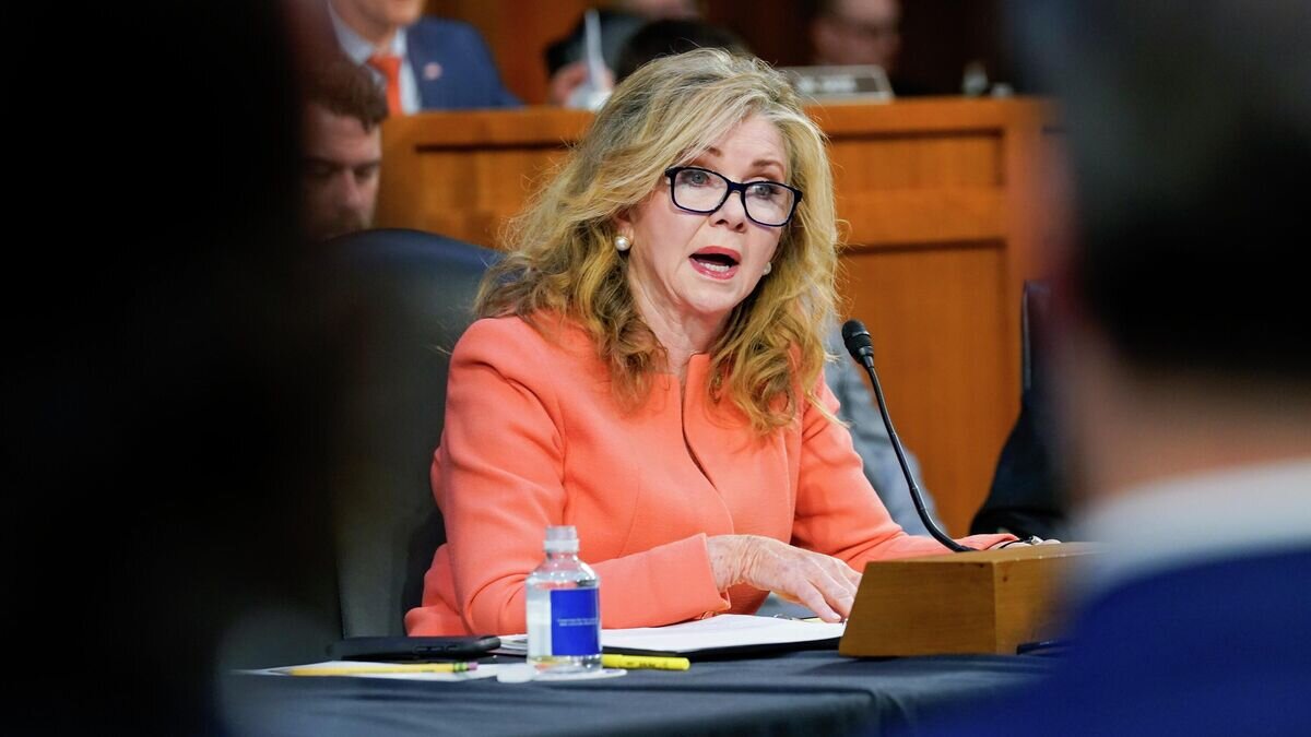    Сенатор США Марша Блэкбер© AP Photo / J. Scott Applewhite/Pool