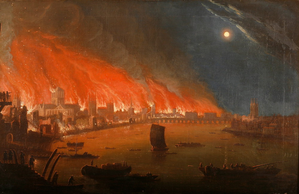 После великого пожара. 1666 Лондон Великий Лондонский пожар. Великий Лондонский пожар 1666 года. Великий пожар в Лондоне в 1666. Пожар в Лондоне 1666.