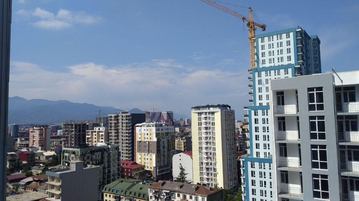 Плотность застройки в Батуми