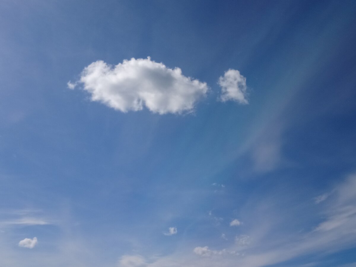 Вот очень красивое облачко