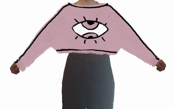 Эскиз джемпера