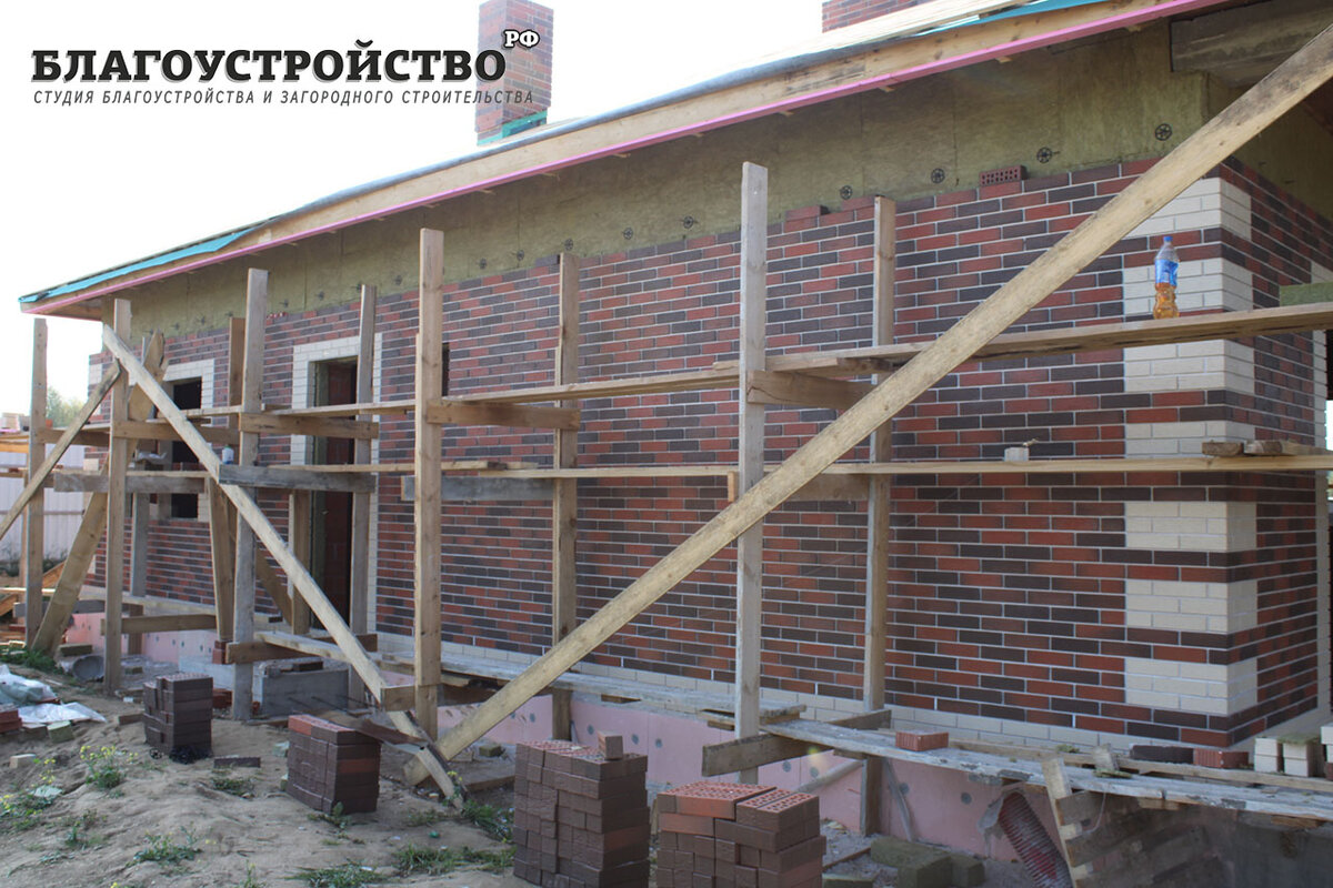 облицовка стен дома