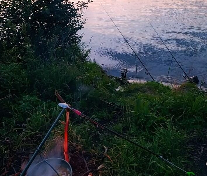 Место для ловля леща в августе