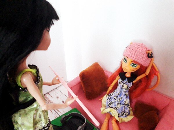 Волшебная палочка - крючок для вязания. Теперь ты сможешь стать волшебницей.