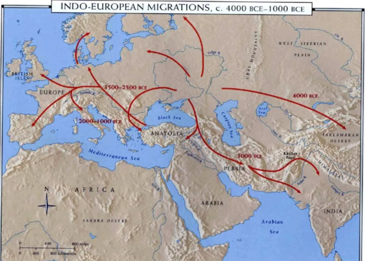 Откуда пришли даны. Карта расселение индоевропейцев в древности. Миграция индоевропейцев карта. Расселение индоевропейцев арии. Карта расселения индоевропейских народов.