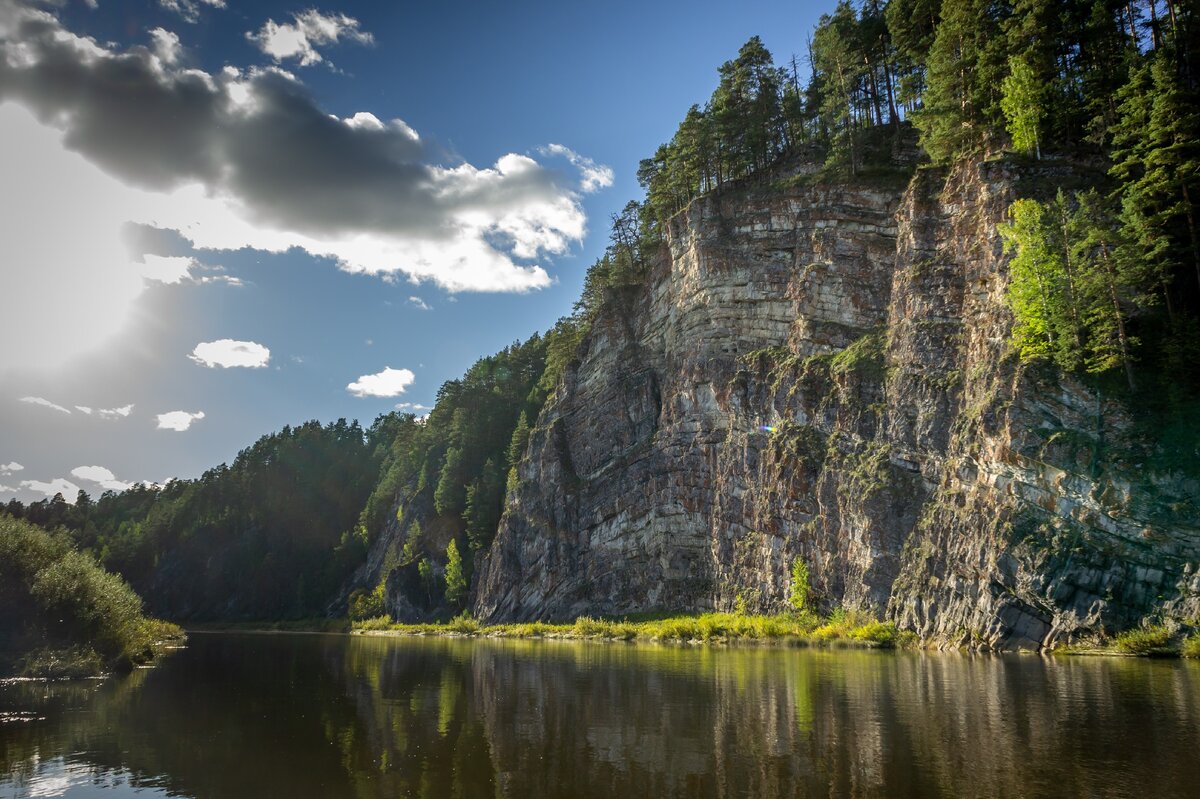 Парк река Чусовая