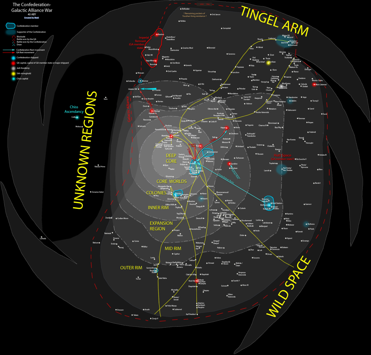3д карта галактики про