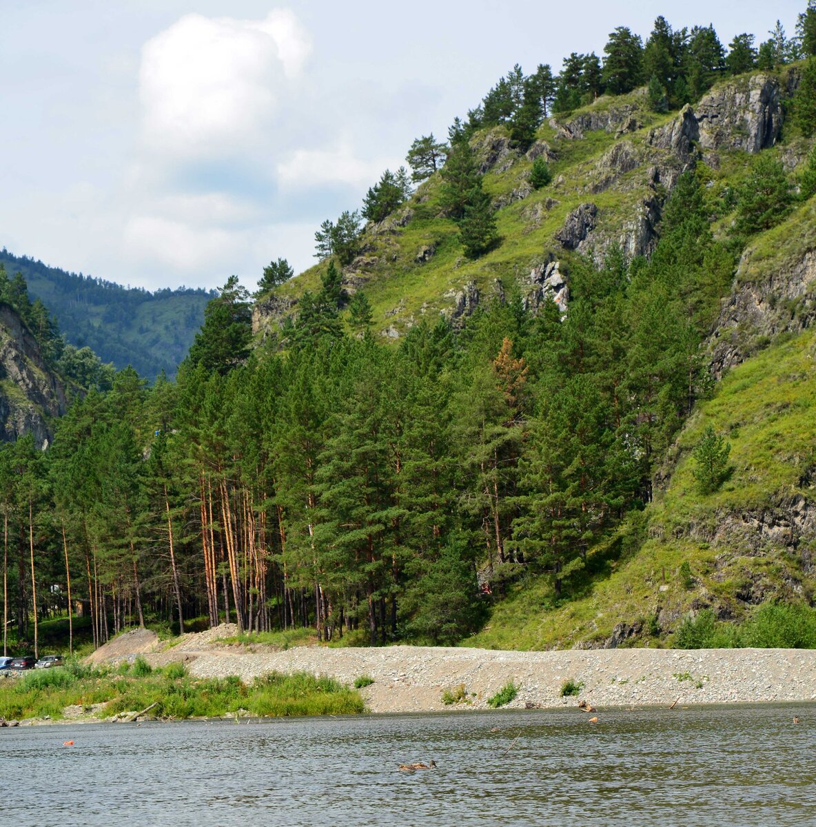 Гора чёртов палец Катунь