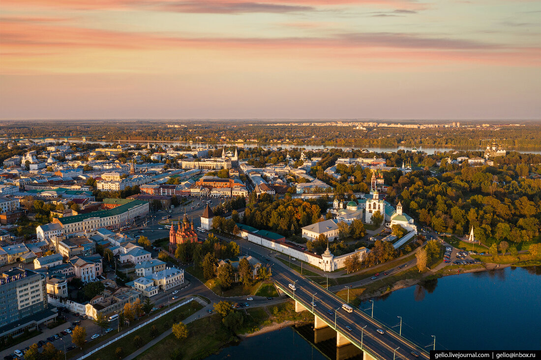 Фото ярославля с квадрокоптера