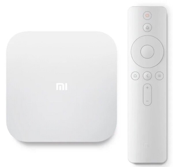 Xiaomi Mi Box 4S Pro и пульт управления с голосовым ассистентом