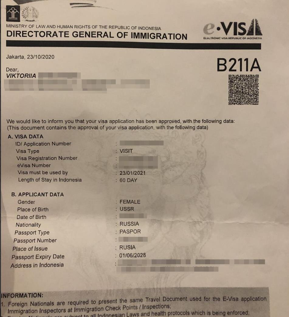 Виза b211. Бизнес виза на Бали. Виза b211 в Индонезию. Как выглядит электронная виза на Бали. Виза 211.
